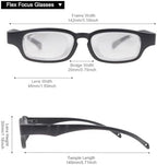 Adjustable Focus Reading Glasses 0D to 350D Diopters Readers Glasses Anti Blue Light Multi Point Micro Permeable Lens Dial Vision Reading Glasses Zoom Eyeglasses For Reading Distance Near Far Sight