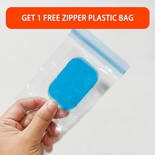 50Pcs/25Packs Gel Pads for Abs Stimulator Ab Trainer Replacement Gel Pads Sheet for Muscle Stimulator Pads Abdominal Muscle Trainer, Accessory for Arm Leg Waist Workout Toning Belt