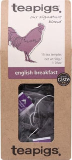 teapigs English Breakfast Tea, 1.76 Ounce, 15 Count (501) (Pack of 2)