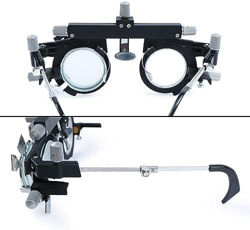 Optical Adjustable Trial Lens Frame Full Function Optometry Frame (PD: 48-80mm) - Suitable for Optometrists