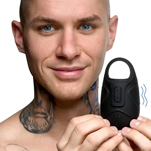 Trinity Men 7X Vibrating Silicone Testicle Massager for Men, 3 Speeds & 4 Patterns of Vibration