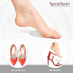 Clear Metatarsal Pads for Women & Men - Ball of Foot Cushions for Pain Relief - Comfortable, Nonslip, Reusable, Light and Great for High Heels