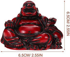 BESPORTBLE Maitreya Buddha Statue Resin Maitreya Buddha Ruyi Decoration Home Desk Ornament 1pc (2 Inches)