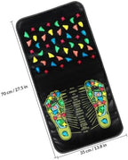 FRCOLOR 1pc Stone Foot for Home Use Reflexology Massage Tool for Tired and Smooth Edges
