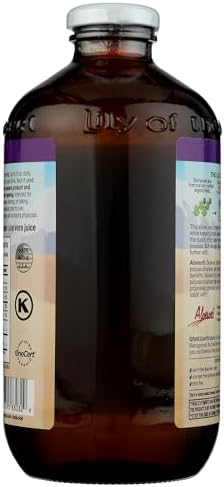 Lily Of The Desert Aloe Vera Juice - Inner Fillet Aloe Vera Drink, Organic Aloe Juice with Natural Vitamins, Digestive Enzymes for Gut Health, Stomach Relief, Wellness, Glowing Skin, 32 Fl Oz