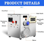 400W Commercial Popping Boba Making Machine, Semi-Automatic Tapioca Pearl Making Machine,Popping Boba Molding Tool, Taro Ball Cassava,10mm
