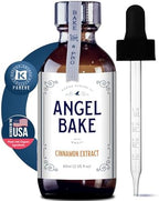 Angel Bake Pure Cinnamon Extract, Concentrated Flavoring, 2 Fluid Ounces, Gluten-Free, Vegan, Keto-Friendly, Kosher Certified