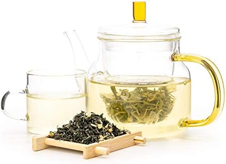 oriarmcha 2025 Jasmine Green Tea Bi Tan Piao Xue - Chinese Green Tea Jasmine Loose Leaf - Yuqian 2 Grade - 225g (8-ounce)