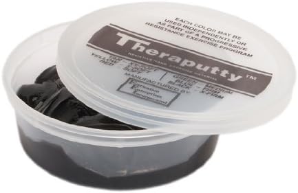 Cando Theraputty Hand Exercise Putty, 4 oz. - Black