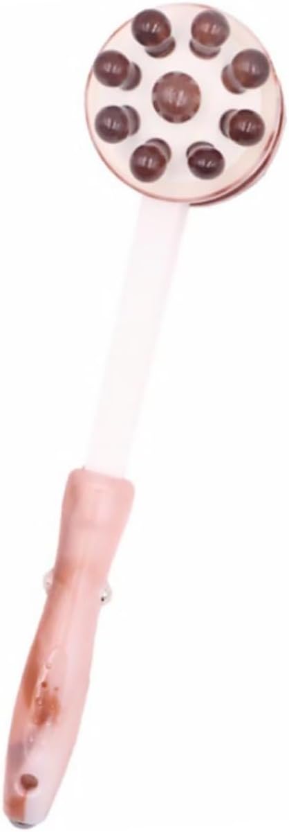 FRCOLOR Multifunctional Massage Hammer for Muscle Relief Handheld Body Massager with Smooth Handle Dual-Sided Design for Patting Massage for Back Neck and Shoulder Relaxation
