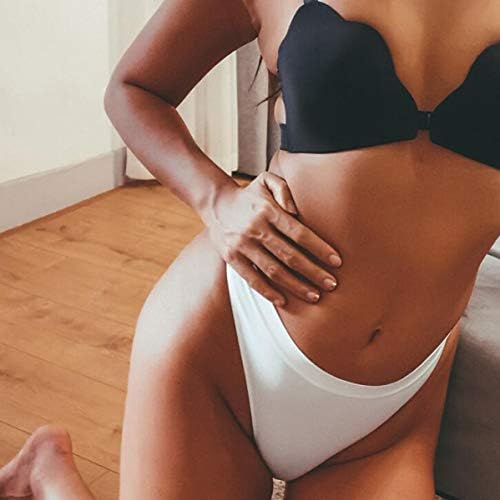 French High Waist Thongs Panties High Elastic Seamless Thongs