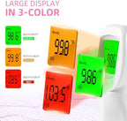 Snomd Non-Contact Infrared Forehead Thermometer for Adults, Kids & Baby, 3-in-1 No-Touch Digital Fever Temperature Gun, Accurate & Fast Reading