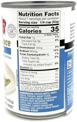 Stokes Green Chile Sauce with Chicken Pack of 6
