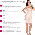 LIPOELASTIC VF Body Variant – Liposuction Compression Garment, Postpartum Belly Binder, Full Body Girdle for Women (Natural, S)
