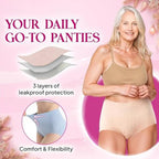 Ladymates Panties, SleekHip - Leakproof High-Waist Tummy-Control Butt-Lifting Panties, Lady Mates Underwear for Women