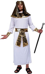 PGOND Adult Men's Egyptian Pharaoh Halloween Costume White
