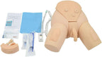 PPWYY Male and Female Manikin Urinary Catheterization Model Nursing Practice Simulator Interchangeable Mannequin for Nursing Medical Training