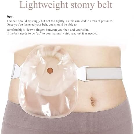 3 Pack Ostomy Belts for Women Men, Adjustable Ostomy Belt Attaches Securely to Ostomy Pouch, 1.1x39 Inches,Preventing Bag Chassis Warping,Colostomy Belt for Post Operative Care After Ileostomy Surgery