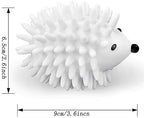 2pcs Silicone Hedgehog Laundry Balls, Anti-tangling and Stain-Removing Laundry Balls for Household and School Washing Machines
