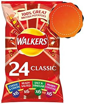 Walkers Classic Variety Multipack Crisps 24 X 25G
