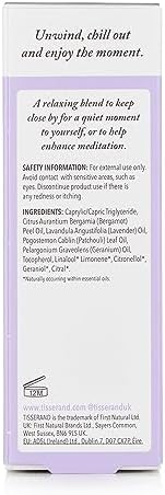Tisserand Aromatherapy - Real Calm Pulse Point Roller Ball, 10 ml