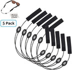 Adjustable Eyeglass Strap (Fish Style) - No Tail Sunglass Strap - Eyewear String Holder - With Bonus Glasses Cleaning Cloth