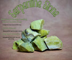 Serpentine Raw Crystals Natural Healing Stones for Kundalini Awakening, Chakra Balancing, Meditation, Reiki, Energy Work, Wire Wrapping & Spiritual Home Decor