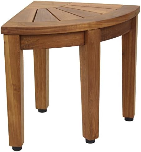 12" Kai OptiAREA Corner Teak Shaving & Washing Foot Rest
