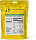 FIREPOT Dal and Rice with Spinach - Healthy Plant Based Dehydrated Camping & Backpacking Meals (2 Servings)