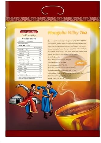 世纪牧场Mongolia Traditional Instant Milk Tea Powder 400g Salty milk tea breakfast instant drink蒙古族传统速溶奶茶粉 咸味奶茶 早餐速溶饮料