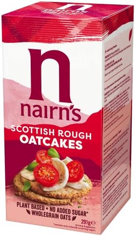 Nairns Rough Oatcakes - (291g) Case of 6