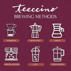 Teeccino Hazelnut Chicory Coffee Alternative - 11 Ounce - Ground Herbal Coffee That’s Prebiotic, Caffeine Free & Acid Free, Medium Roast