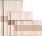 KTOJOY 300 Pcs Craft Sticks Ice Cream Sticks Natural Wood Popsicle Craft Sticks, 3 Mixed Sizes Jumbo Popsicle Sticks Bulk and Small Popsicle Sticks, Wooden Sticks for DIY