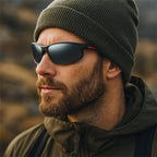 willochra Wrap Around Full lens Polarized Sports Reading Sunglasses for Men Cycling Fishing with Presbyopia Reader F27