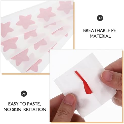 Star-Shaped Breathable Adhesive Bandages 20pcs, 46x46mm Portable Self-Adhesive Wound Patches for First Aid Care