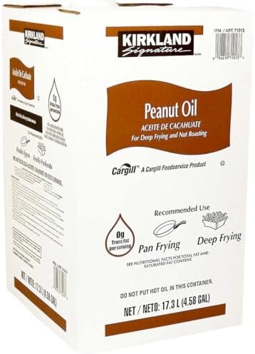 Kirkland Signature Peanut Oil, 35 Pounds