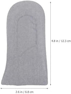Didiseaon Silicone Insert Insoles Height Increase Foot Lift Cushions Invisible Heel Lift for Men and Women Winter 3-Layer 5cm Heightening Pads
