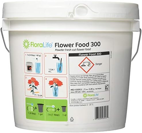 Floralife Crystal Clear Flower Food 300 - 5lb Powder