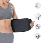 Bracoo Waist Trimmer Sweat Band for Women & Men, Sauna Belt for Lower Belly Fat, Adjustable Stomach Wrap for Workout, SE22