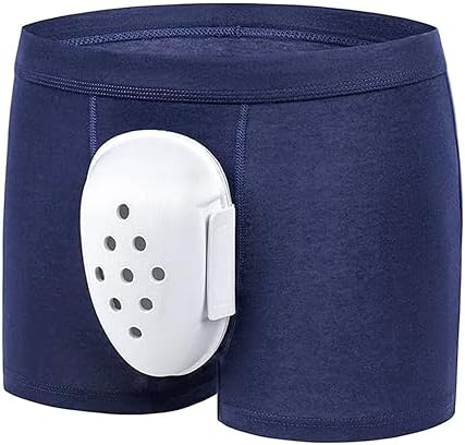Men's Circumcision Protective Boxer Briefs - Friction-Reducing, Ventilation Hole, Foreskin Cut Underwear