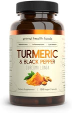 Turmeric Curcuma 1000 mg 60 Servings | Inflammation, Metabolism, Eye Health | Vegetarian, Organic, Non-GMO & Gluten Free