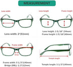 Eyekepper 4 Pack Reading Glasses Polka Dots Design Readers for Women Reading