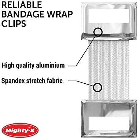 Elastic Bandage Clips - 30 Pack - Bandage Wrap Clips