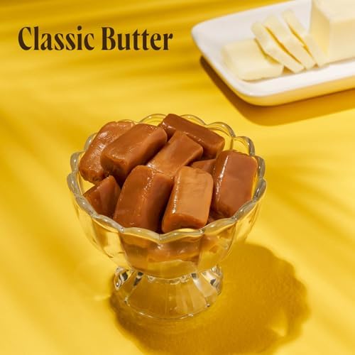 Caramels.com | Sea Salt & Salted Caramel | Soft Caramels Candy Individually Wrapped | Sea Salt Caramels Candy Gift Box | Creamy Handcrafted Sweets for Family, Holidays & Parties - Gourmet Duo Pack
