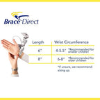 Kid’s Lace-Up Wrist Brace - Immobilization for Sprains, Strains, Carpal Tunnel & De Quervain’s PDAC L3908 - Right Wrist - Fits 4-5.5 in Wrist Circ.