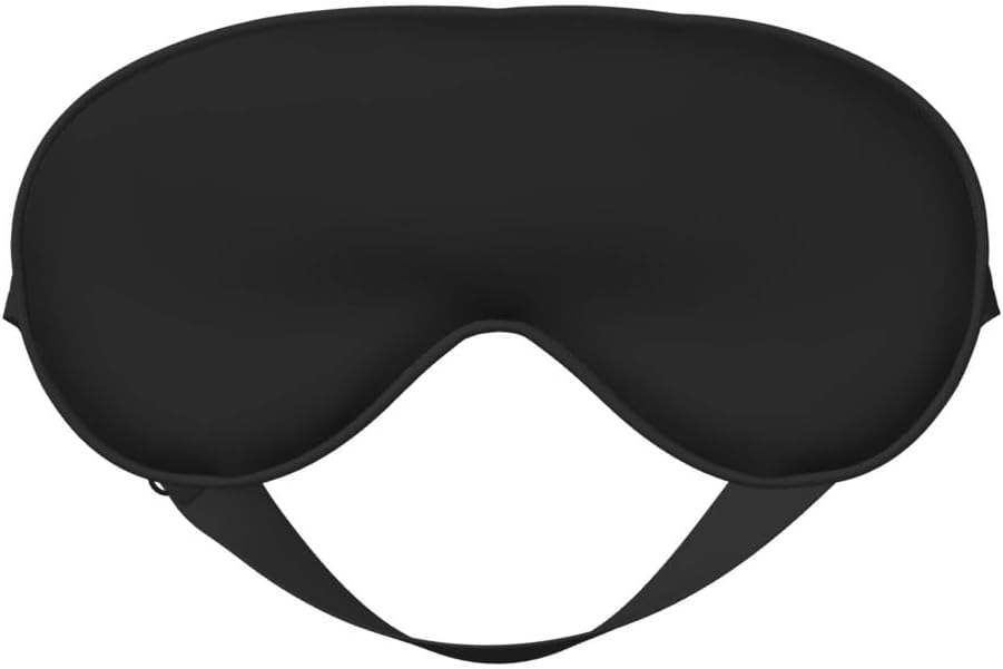 Custom Eye Mask Sleep Masks for Women Men Design Your Own Logo Photo Text Blindfolds, Sleep Eye Cover Gift for Wedding Anniversary Party Favor, PureBlakc