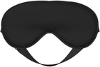 Custom Eye Mask Sleep Masks for Women Men Design Your Own Logo Photo Text Blindfolds, Sleep Eye Cover Gift for Wedding Anniversary Party Favor, PureBlakc