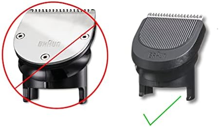 Braun Replacement #1 Fix Comb for Plastic Blade Version, Types 5513, 5514, 5515, 5541