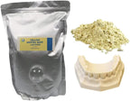 5LB. Yellow Buff Stone - Gypsum Type III – All Purpose Compound- Resalable Mylar Bag – Casting Model Stones – Used in Dental Lab, Arts and Crafts - 5LB Per Bag