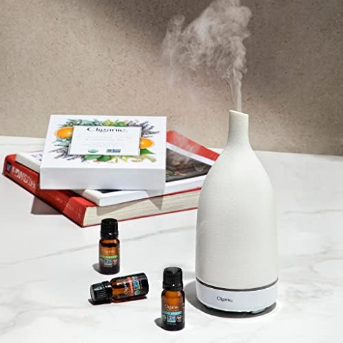 Cliganic Organic Lemongrass Essential Oil, 1oz - 100% Pure Natural Undiluted, for Aromatherapy Diffuser | Non-GMO Verified